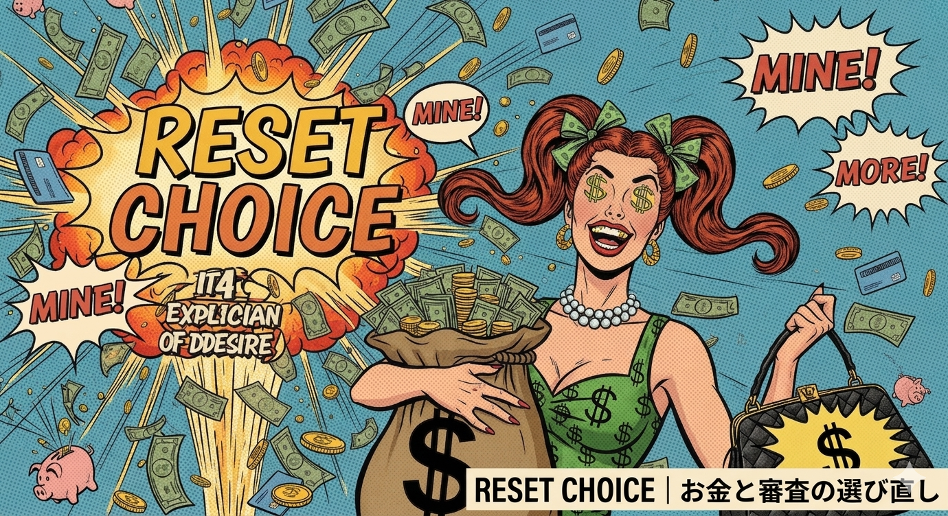 RESET CHOICE｜お金と審査の選び直し